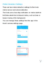 Предварительный просмотр 27 страницы Momentum Knok User Manual