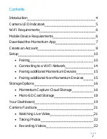 Предварительный просмотр 2 страницы Momentum MOCAM-720-01 User Manual