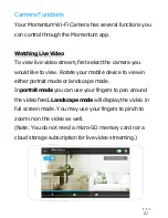 Предварительный просмотр 21 страницы Momentum MOCAM-720-01 User Manual