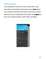 Предварительный просмотр 24 страницы Momentum MOCAM-720-01 User Manual