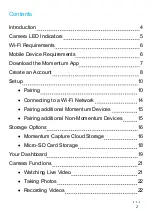 Preview for 2 page of Momentum MOCAM720 User Manual