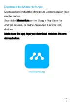 Preview for 7 page of Momentum MOCAM720 User Manual