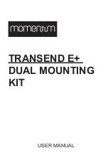 Preview for 1 page of Momentum TRANSEND E+ User Manual