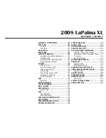 Preview for 103 page of Monaco 2008 LaPalma XL Owner'S Manual