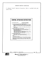 Preview for 57 page of Monaco C-100A Installation, Operation, Maitenance Manual