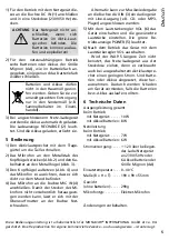 Preview for 5 page of Monacor 0173200 Instruction Manual