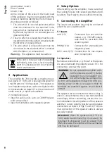 Preview for 8 page of Monacor 0179480 Instruction Manual