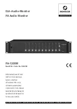 Предварительный просмотр 1 страницы Monacor 0240260 Instruction Manual