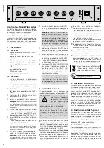 Предварительный просмотр 8 страницы Monacor 1000143 Instruction Manual