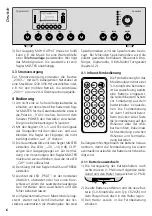 Предварительный просмотр 6 страницы Monacor 1000168 Instruction Manual