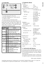 Предварительный просмотр 9 страницы Monacor 1000168 Instruction Manual