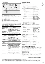 Предварительный просмотр 15 страницы Monacor 1000168 Instruction Manual