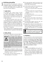 Preview for 10 page of Monacor 1000235 Instruction Manual