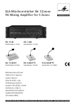 Preview for 1 page of Monacor 17.0780 Instruction Manual