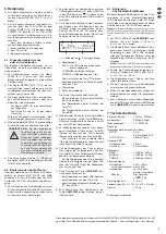 Предварительный просмотр 5 страницы Monacor 17.3150 Instruction Manual