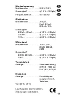 Предварительный просмотр 11 страницы Monacor 29.1690 Instruction Manual