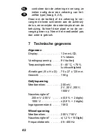 Предварительный просмотр 42 страницы Monacor 29.1690 Instruction Manual