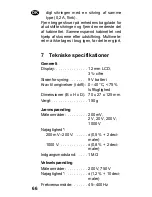 Предварительный просмотр 66 страницы Monacor 29.1690 Instruction Manual