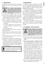 Preview for 9 page of Monacor 32.0790 Instruction Manual