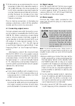 Preview for 10 page of Monacor 32.0800 Instruction Manual