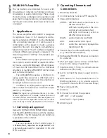 Предварительный просмотр 8 страницы Monacor 32.0810 Instruction Manual