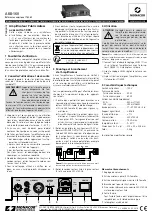 Предварительный просмотр 3 страницы Monacor AKB-160 Instructions