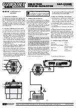 Preview for 3 page of Monacor CARPOWER CAP-50HEX Manual