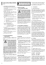 Предварительный просмотр 10 страницы Monacor CARPOWER NANO-404 Mounting Instructions