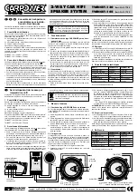 Preview for 2 page of Monacor CARPOWER TWINSET-130 Operating Instructions