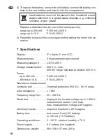 Preview for 18 page of Monacor DMT-2004 Instruction Manual