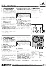 Preview for 1 page of Monacor DN-20 Manual