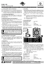 Preview for 1 page of Monacor DNH-185 Quick Start Manual