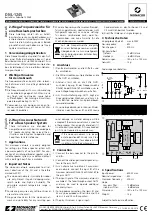 Предварительный просмотр 1 страницы Monacor DNL-1245 Quick Manual