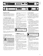 Предварительный просмотр 13 страницы Monacor DPR-110 Instruction Manual