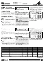 Предварительный просмотр 1 страницы Monacor EDL-112/WS Manual