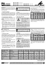 Предварительный просмотр 2 страницы Monacor EDL-112/WS Manual