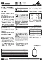 Предварительный просмотр 3 страницы Monacor EDL-180/SI Quick Manual