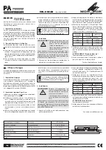 Предварительный просмотр 2 страницы Monacor EDL-224AB Quick Manual