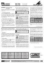 Monacor EDL-300L Quick Manual предпросмотр