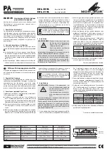 Предварительный просмотр 2 страницы Monacor EDL-300L Quick Manual