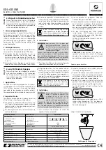 Предварительный просмотр 1 страницы Monacor EDL-435/WS Quick Manual