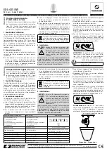 Предварительный просмотр 2 страницы Monacor EDL-435/WS Quick Manual