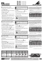 Preview for 2 page of Monacor EDL-603 Operating Instructions