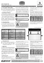 Предварительный просмотр 2 страницы Monacor ESP-1000AB⁄ WS Quick Manual