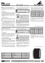 Preview for 3 page of Monacor ESP-152/WS Operating Instructions