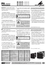 Предварительный просмотр 2 страницы Monacor ESP-303/SW Operating Instructions