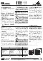 Предварительный просмотр 3 страницы Monacor ESP-303/SW Operating Instructions