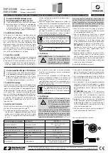 Preview for 2 page of Monacor ESP-315/SW Quick Manual