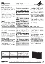 Предварительный просмотр 3 страницы Monacor ESP-76AB/ WS Manual