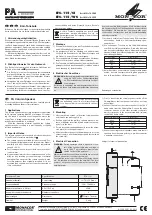 Предварительный просмотр 1 страницы Monacor ETS-115/SI Quick Manual